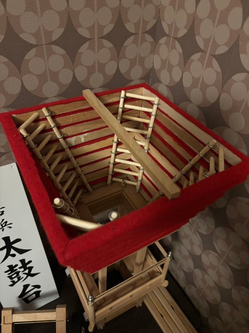 鳳牙新居浜太鼓祭り　太鼓台ミニチュア