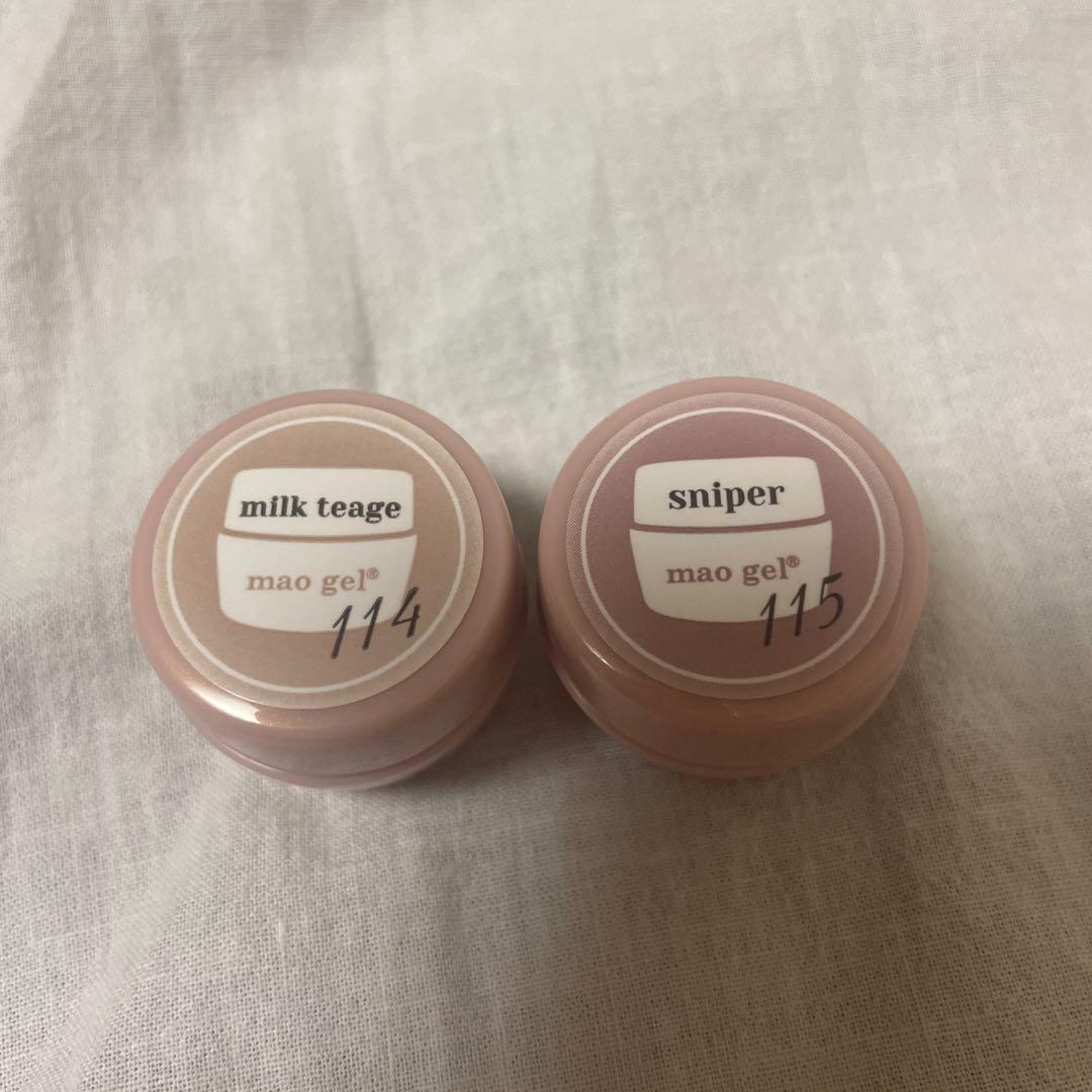 新品未開封マオジェルmaogel ピタコ ヌレコ 114 115 6個セット