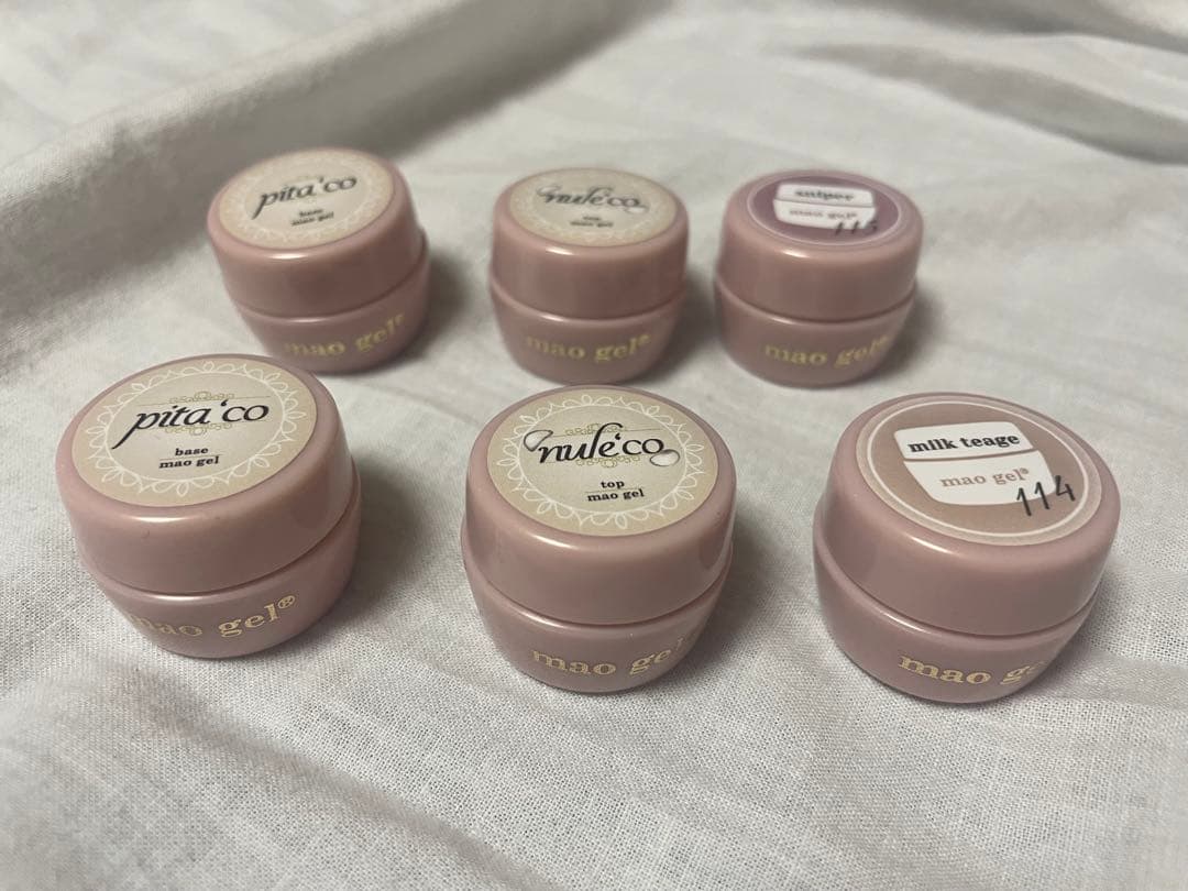 新品未開封マオジェルmaogel ピタコ ヌレコ 114 115 6個セット