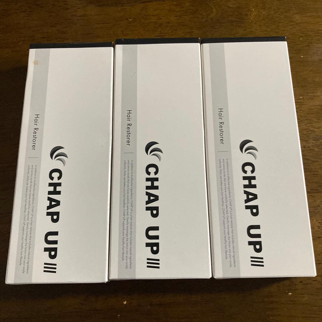 CHAP UP III Hair Restorer 3個