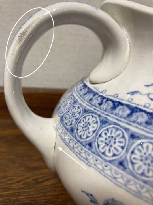 春の感謝セール♪フランスアンティーク☆サルグミンヌparisiaピッチャー水差し