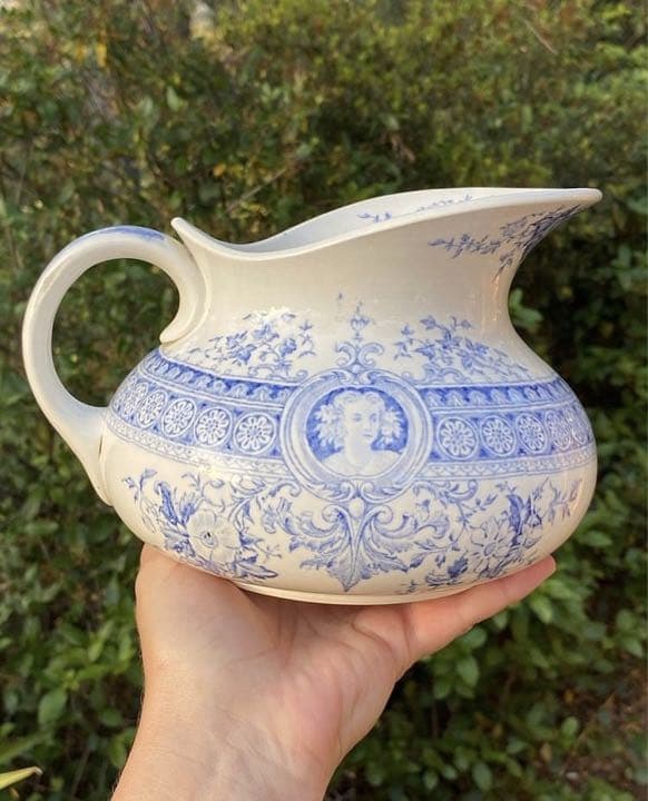 春の感謝セール♪フランスアンティーク☆サルグミンヌparisiaピッチャー水差し