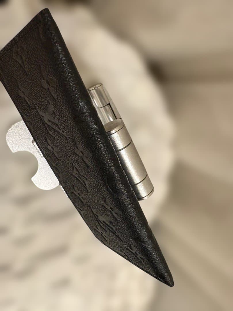 【袋付き】美品ルイヴィトン アンプラントノワール キュリューズケース