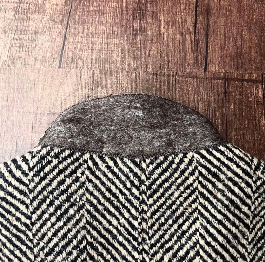 <美品>TAGLIATORE ヘリンボーン チェスターコート サイズ48