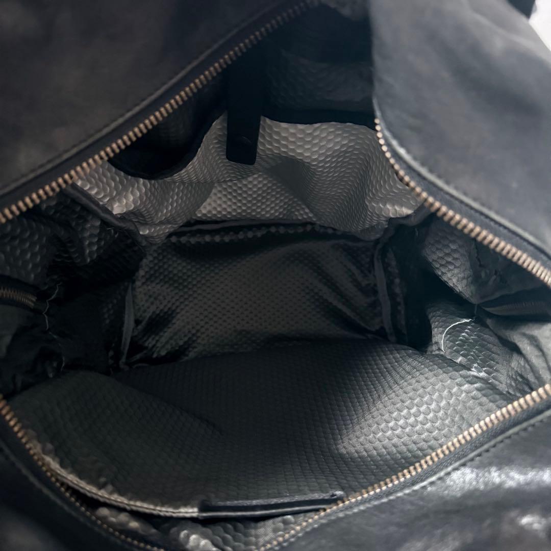 希少 トゥミ アルファブラボー ルジュヌ リュック オールレザー ブラック