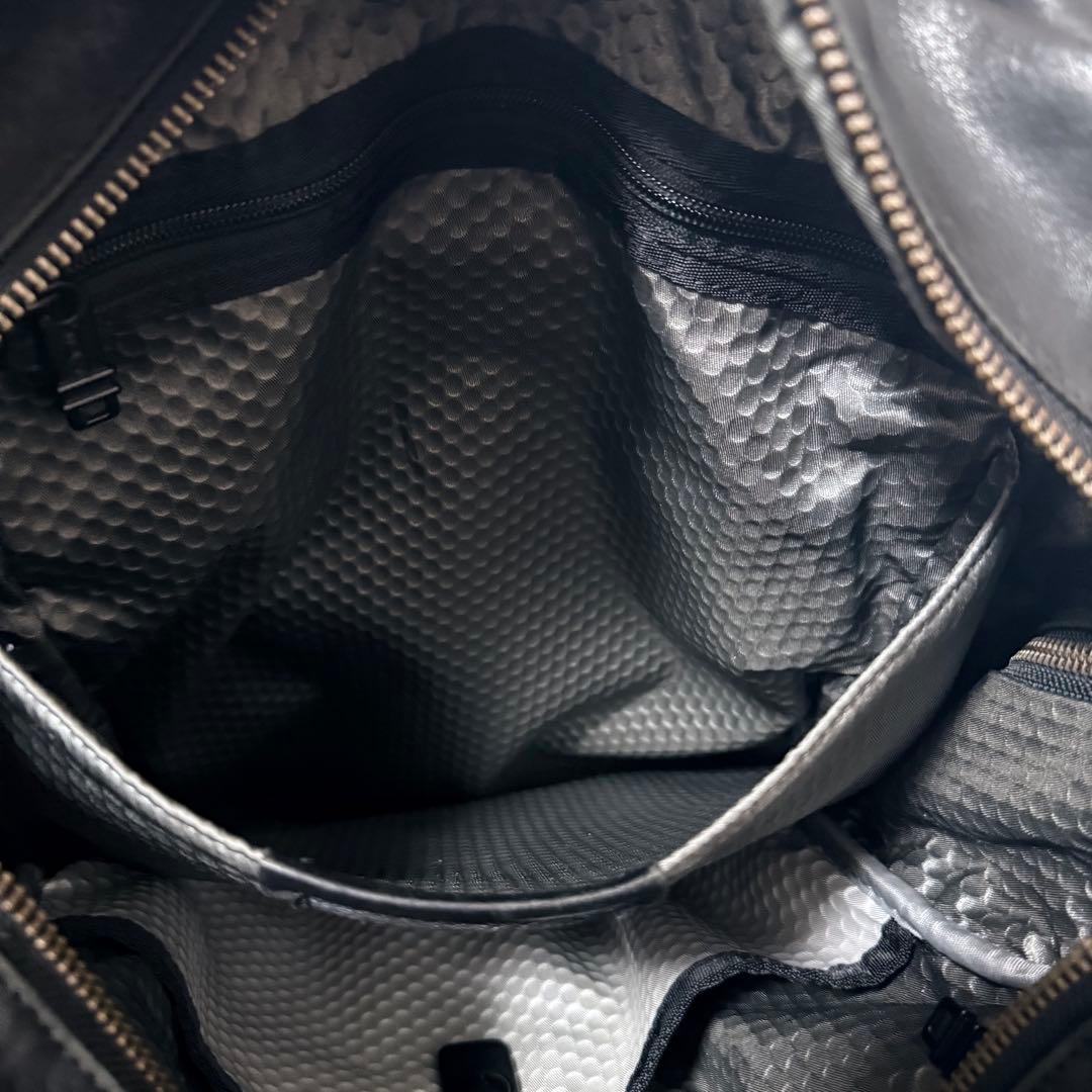 希少 トゥミ アルファブラボー ルジュヌ リュック オールレザー ブラック