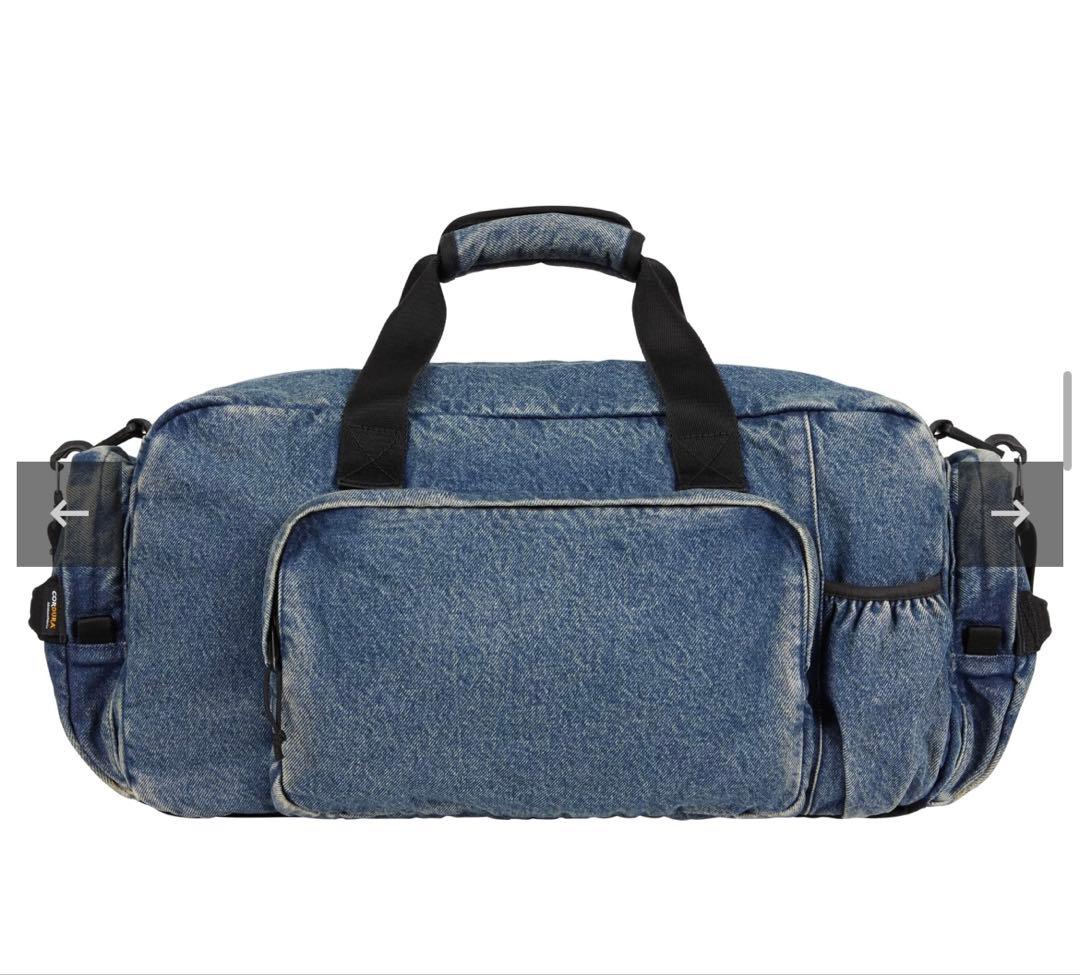 バッグ Supreme Denim Duffle Bag Washed Indigo