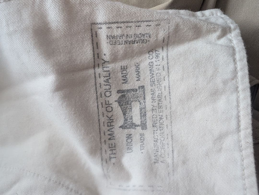 【markaware】41KHAKI WIDE ワイドパンツ チノパンツ