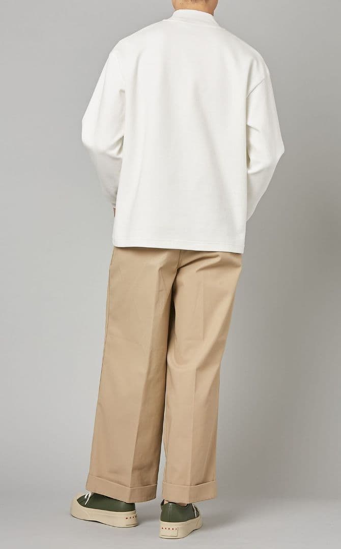 【markaware】41KHAKI WIDE ワイドパンツ チノパンツ