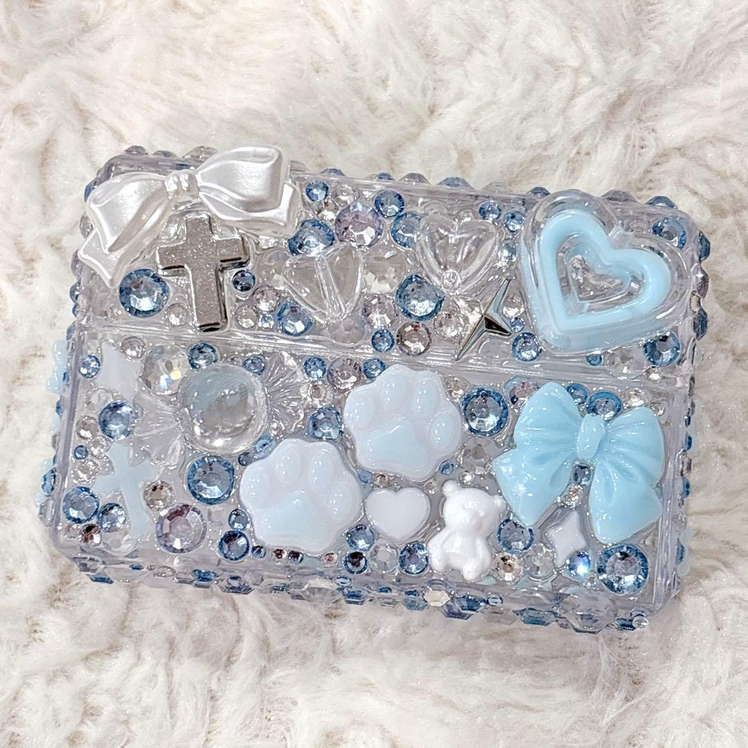 iQOSイルマワン 水色×シルバー チャーム付き ヒートスティック 2点おまとめ