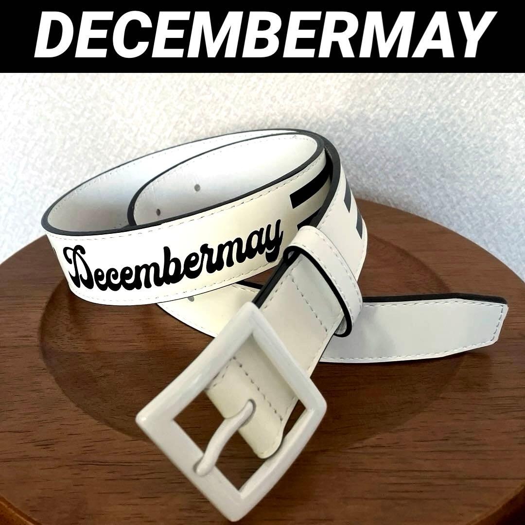 【美品】 DECEMBERMAY メンズ 5穴 ベルト