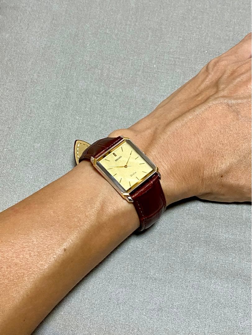 SEIKO ドルチェ Dolce 5S21-5A20 スイープ運針　電池新品