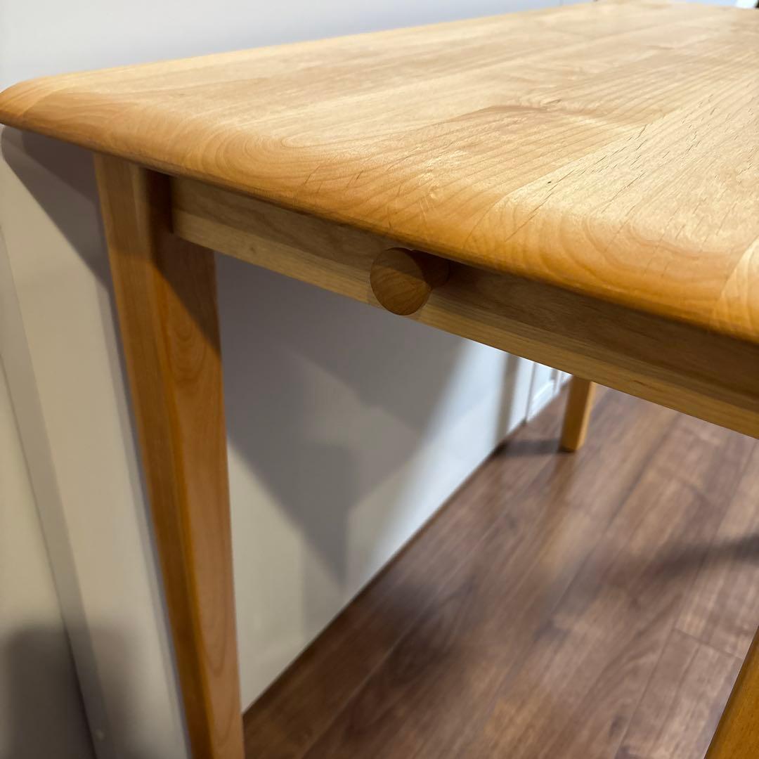 ISSEIKI 一世紀　ナチュラルウッドデスク 引き出し付き