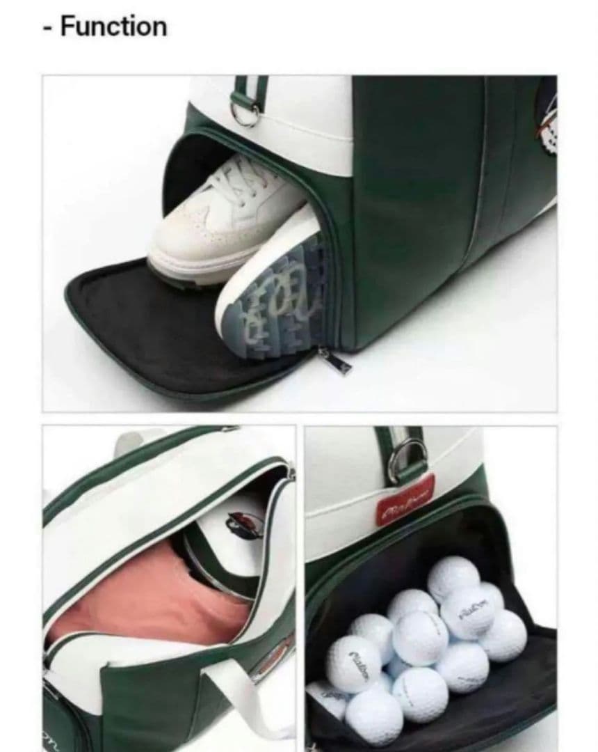 人気 マルボンゴルフ ボストンバッグ シューズケース 新品 ネイビー