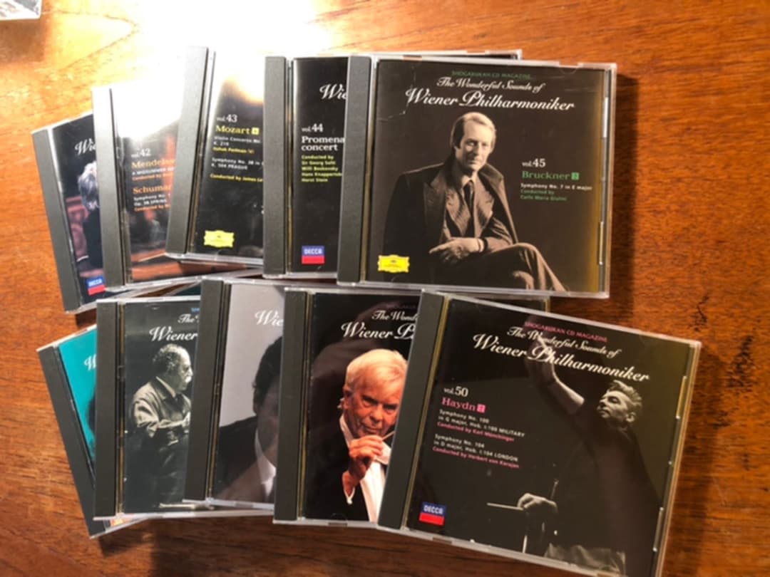 小学館CD ウィーン・フィル 魅惑の名曲 全50巻 冊子なし vol1-50＋1