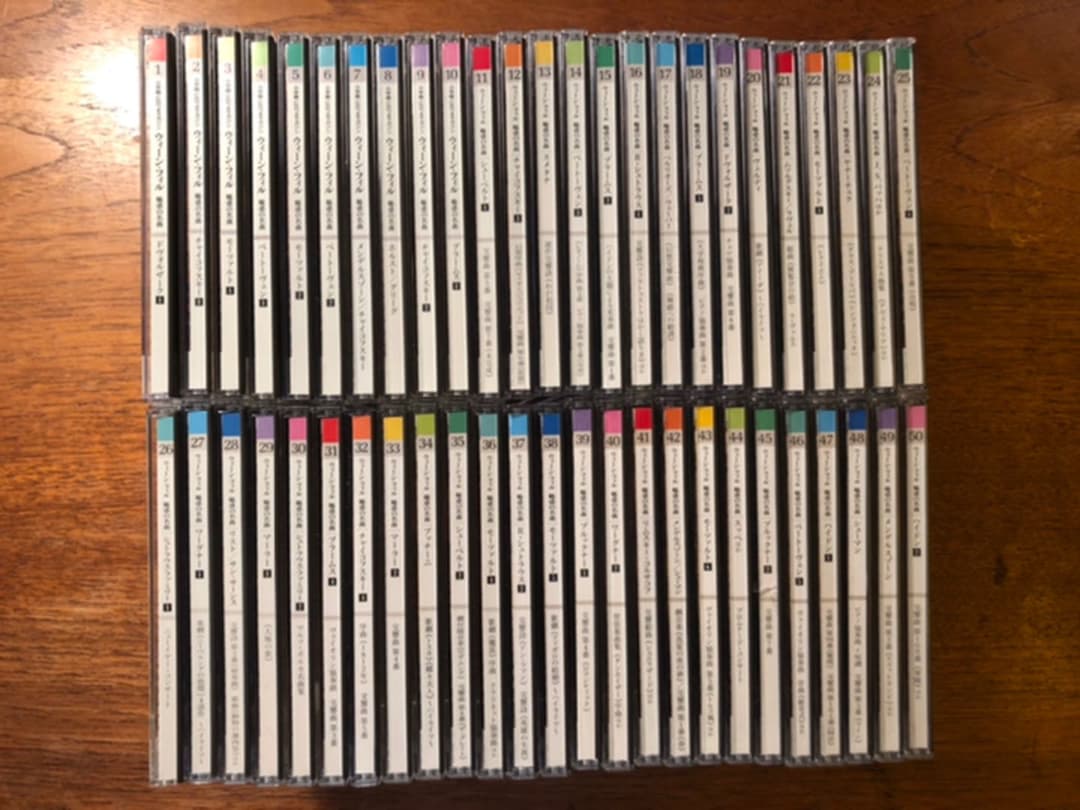 小学館CD ウィーン・フィル 魅惑の名曲 全50巻 冊子なし vol1-50＋1