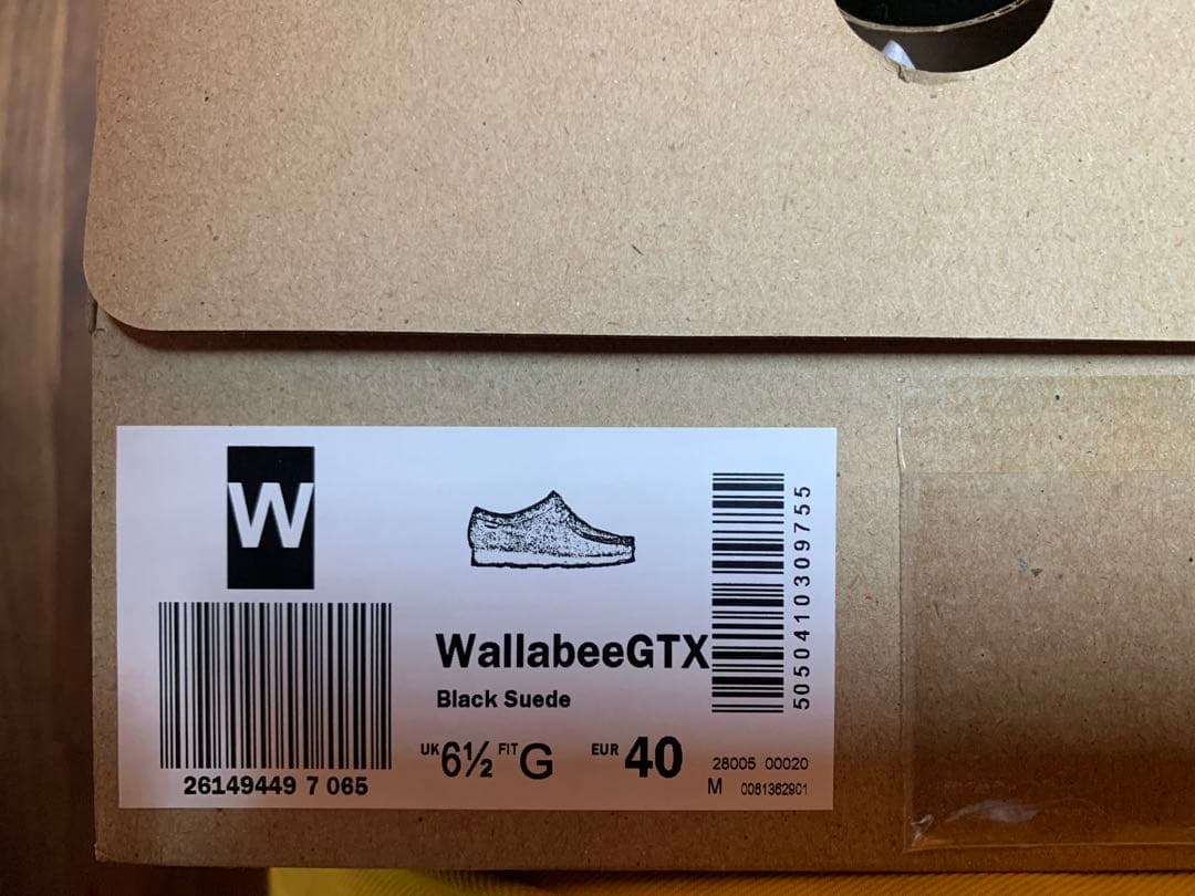 クラークス　ワラビー　GTX 25センチ