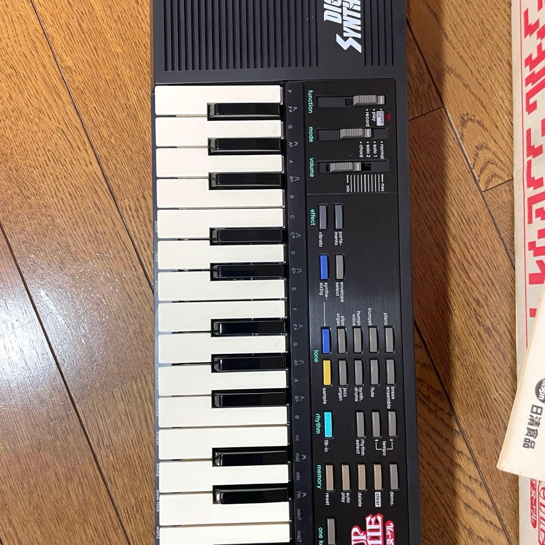 【動作ＯＫ】希少 CASIO 日清カップヌードル シンセサイザー サンプリング
