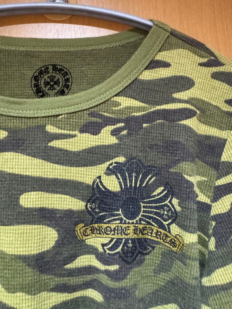 Chrome Hearts 長袖 カモフラ ロンT カットソー サーマル