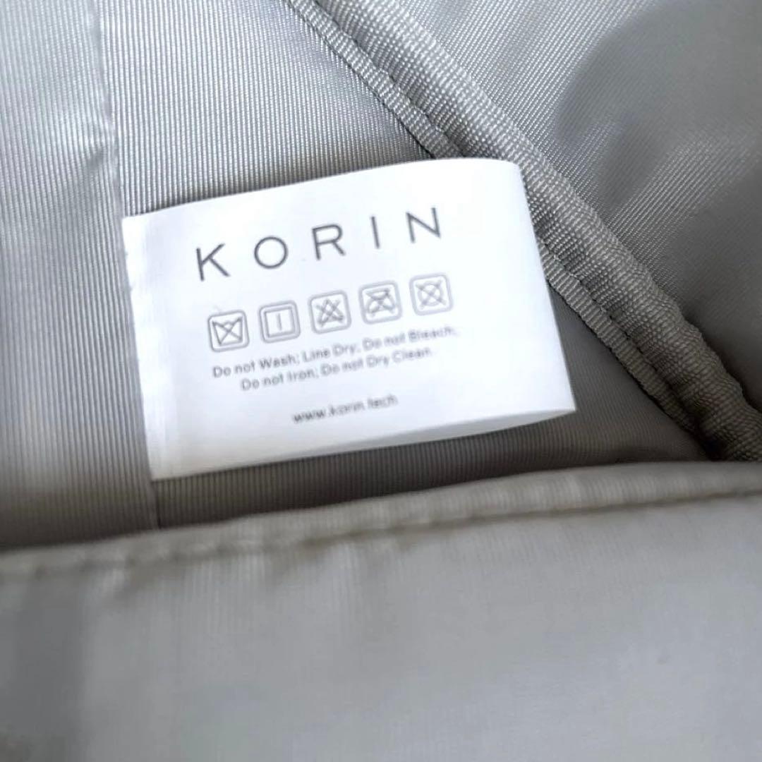 KORIN DESIGNコリンデザインブラックバックパック大容量