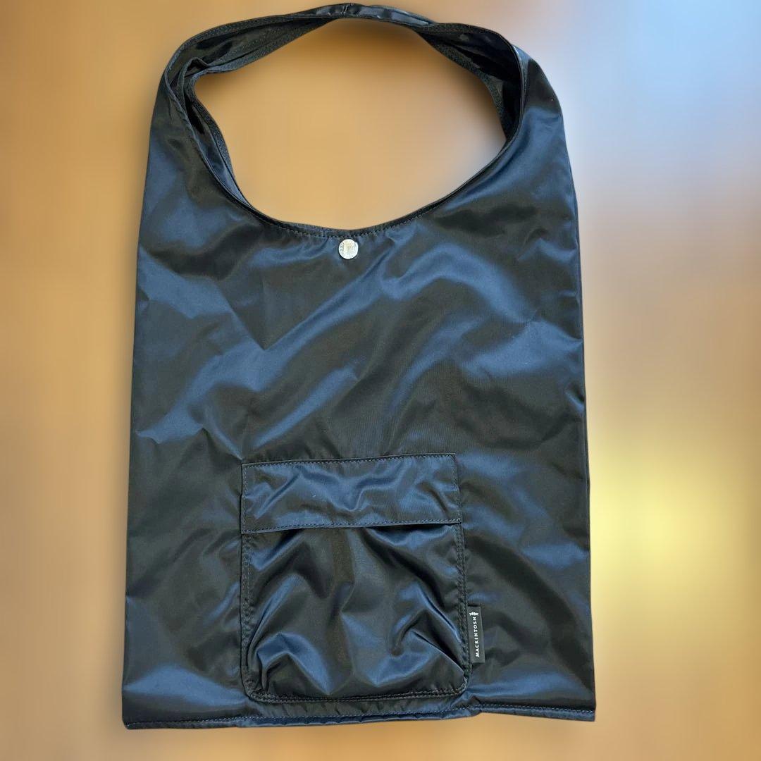 マッキントッシュxポーター　パッカブルトート　ブラック
