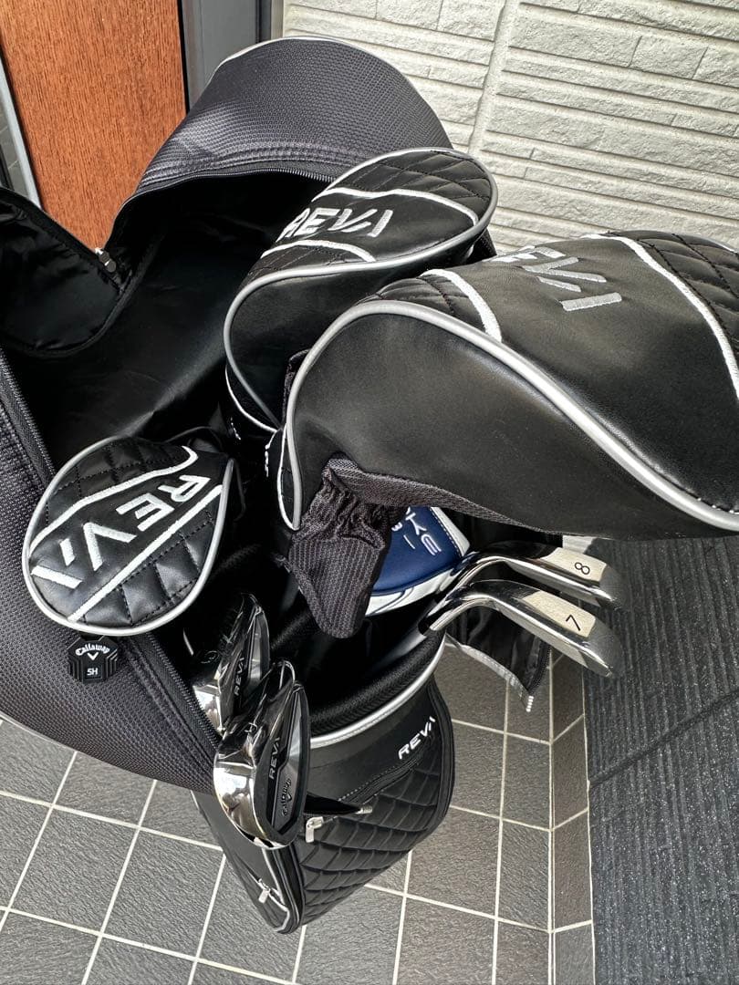 Callaway REVAI ゴルフバッグ とクラブセット