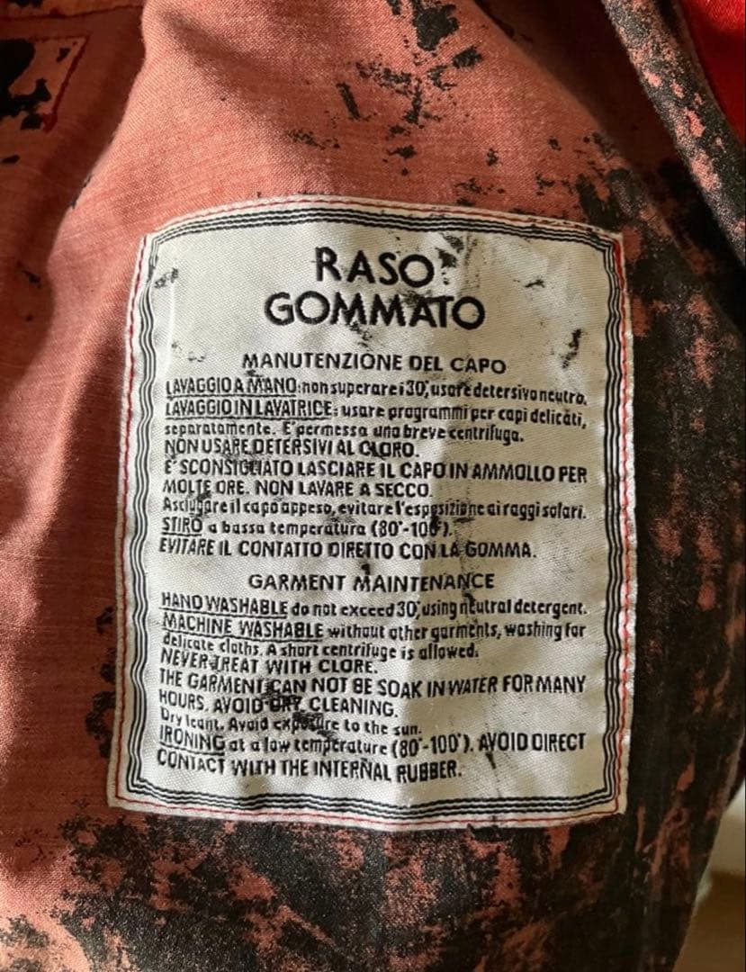 ジャケット・アウター 04s Archive STONE  Raso Gommato