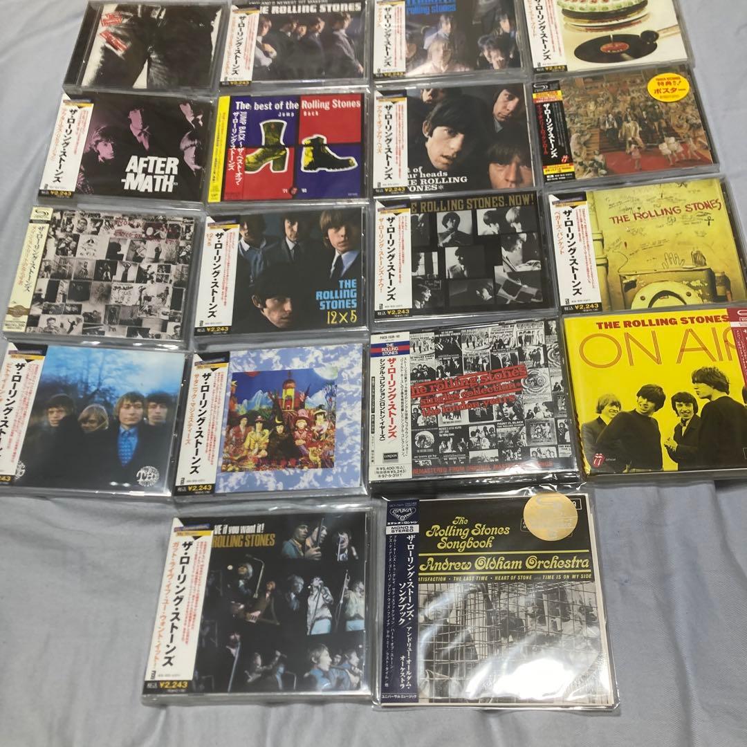 ザ-ローリングストーンズのCD１８枚