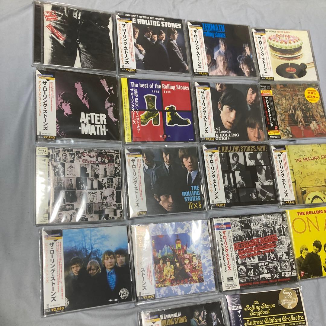 ザ-ローリングストーンズのCD１８枚