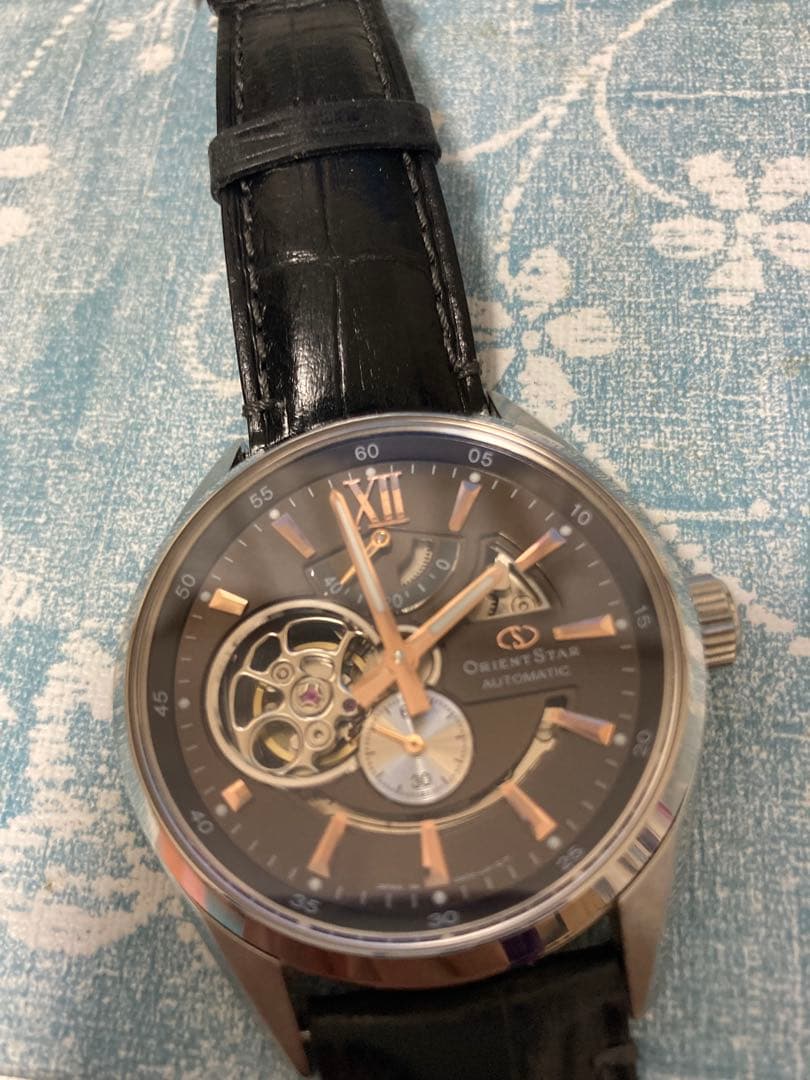 オリエントスター　ハーフスケルトン　DK05-CO-B CA