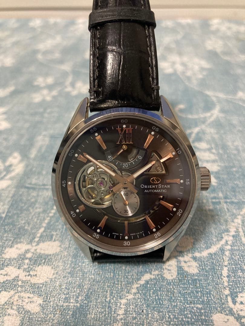 オリエントスター　ハーフスケルトン　DK05-CO-B CA