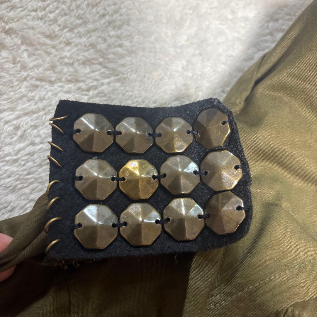 セール中d.i.a 平成ギャル y2k オリーブ ミリタリージャケット