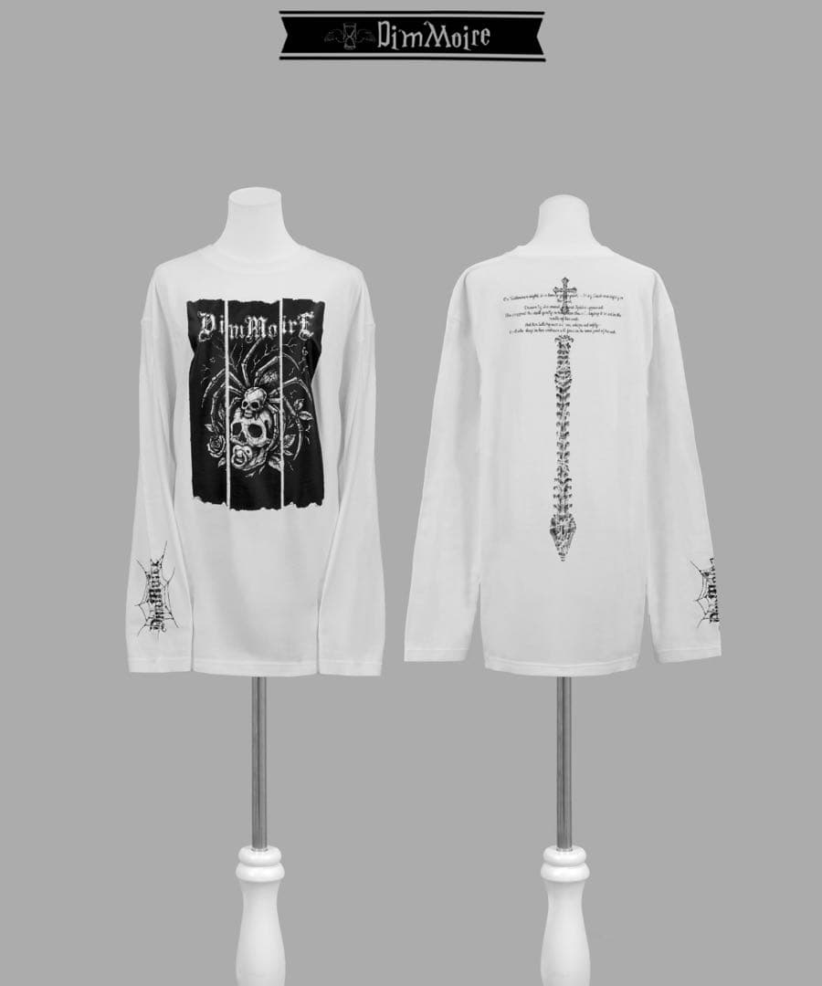 DimMoire Webbed Lullaby ロンT【White】