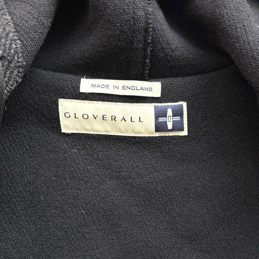 グローバーオール モンティ ダッフルコート ヘリンボーン ムーアブルック 黒