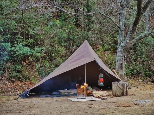 美品USED★Tschumチャン/1P KAMAカーマ★テント/シェルター/野営