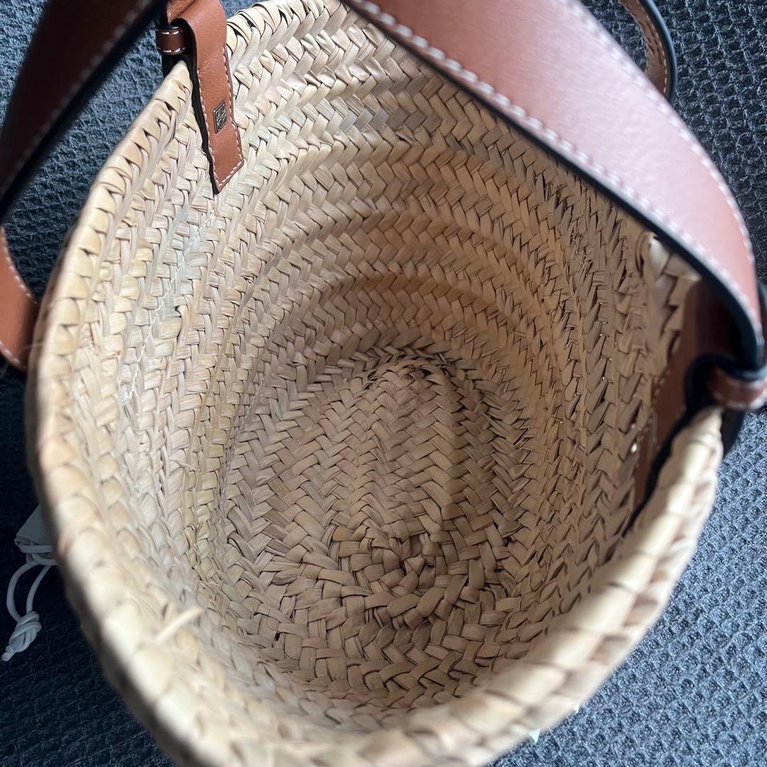 【あっかーね】 ロエベ LOEWE カゴバッグ スモール ナチュラル