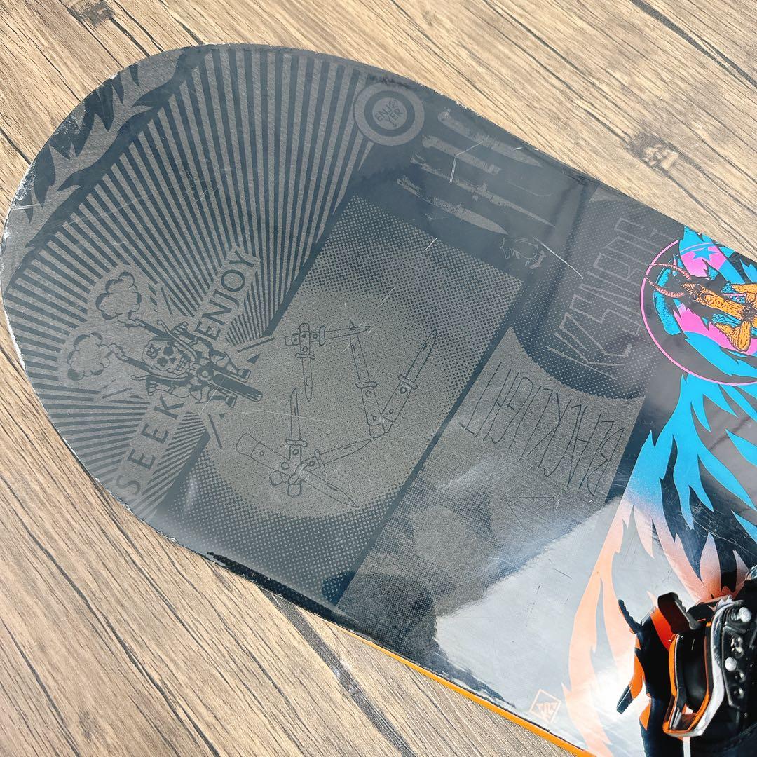 K2 152㎝　メンズ　スノーボードセット　パーク向け　グラトリ　フリースタイル