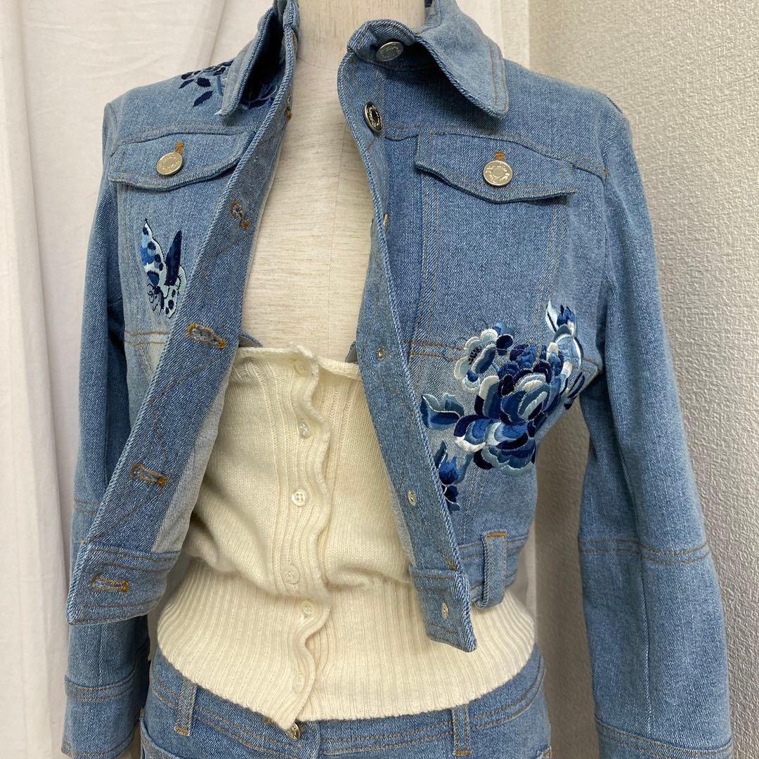 クリスチャンディオール ガリアーノ期 Gジャン デニム セットアップ