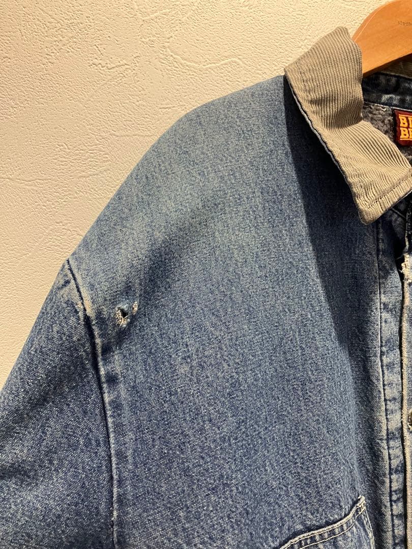 り*と様 BIG BEN デニムカバーオール ジャケット ブランケットライナー