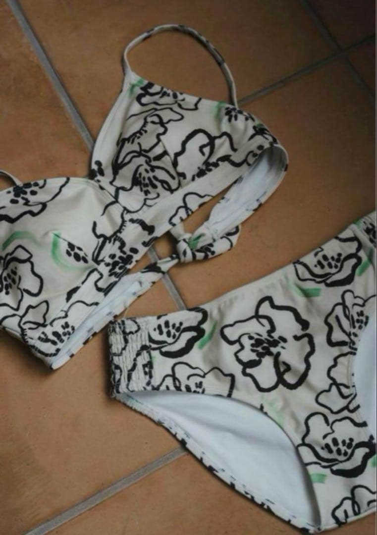 水着・ラッシュガード Knuth Marf flower paint swimwear bikini