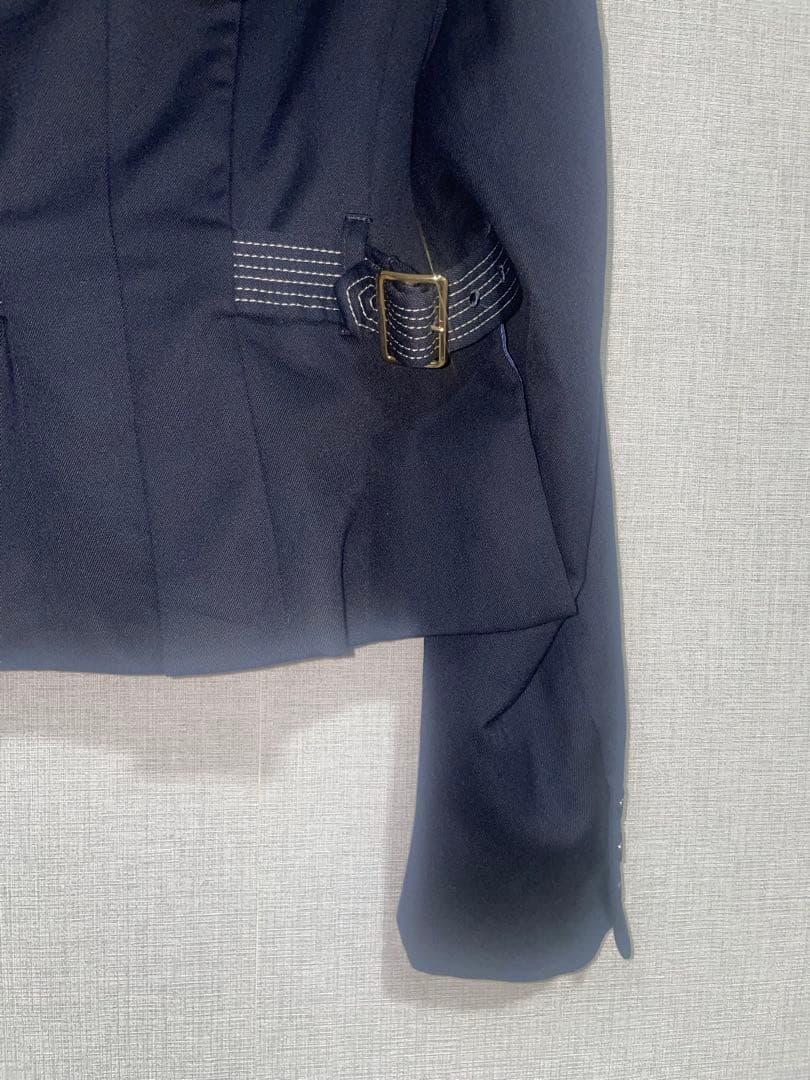 〈AKIKOAOKI〉SHOULDER SLIT SAILOR JACKET