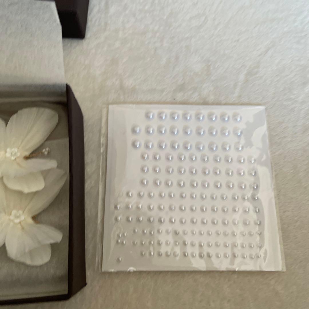 【しらたま】orgablanca カプリピン　蝶々