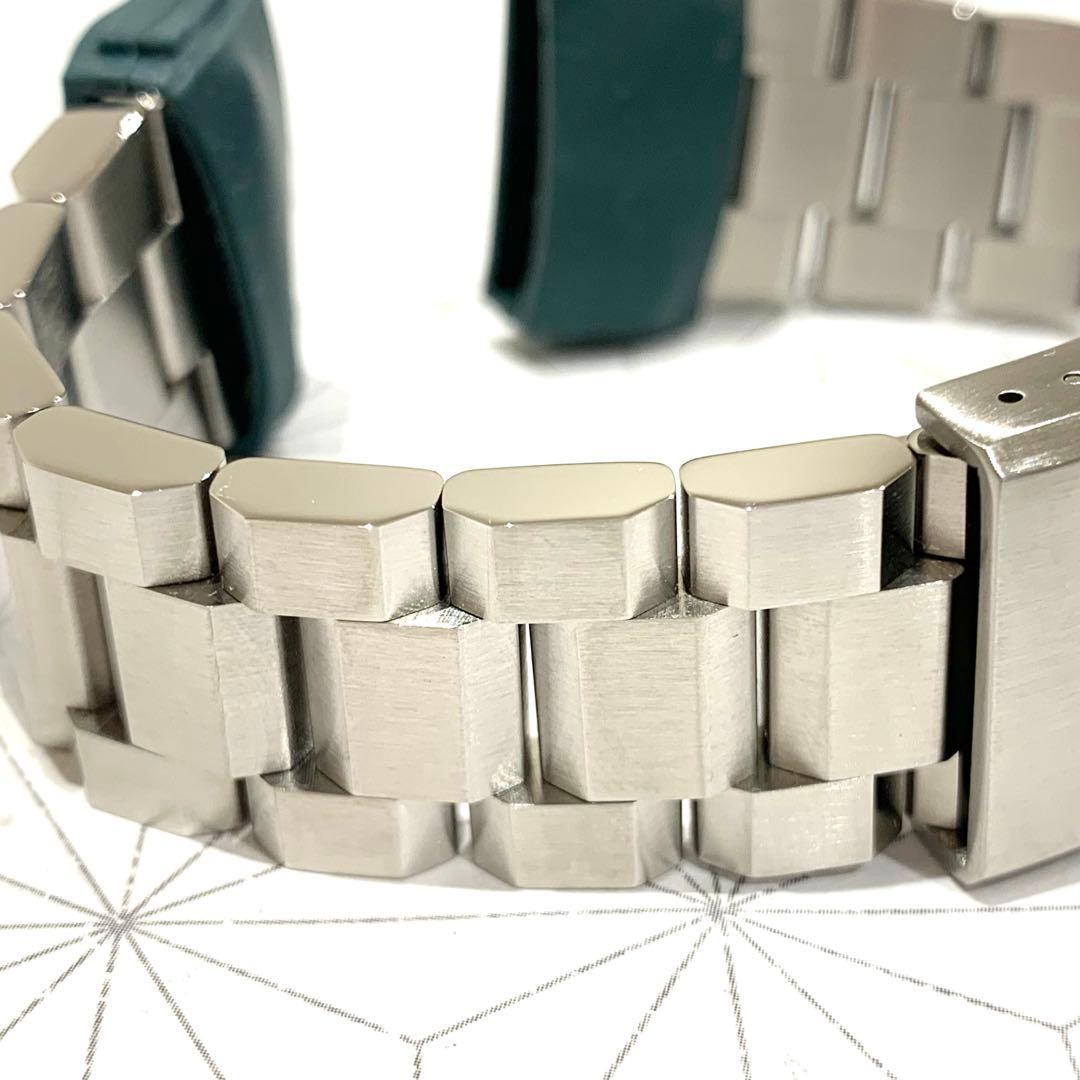 タイコノート 22mm MIL-TAT ステンレスベルト for セイコー5