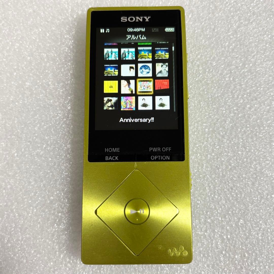 【バッテリー良好】　ソニー　ウォークマン　NW-A25 16GB ライムイエロー