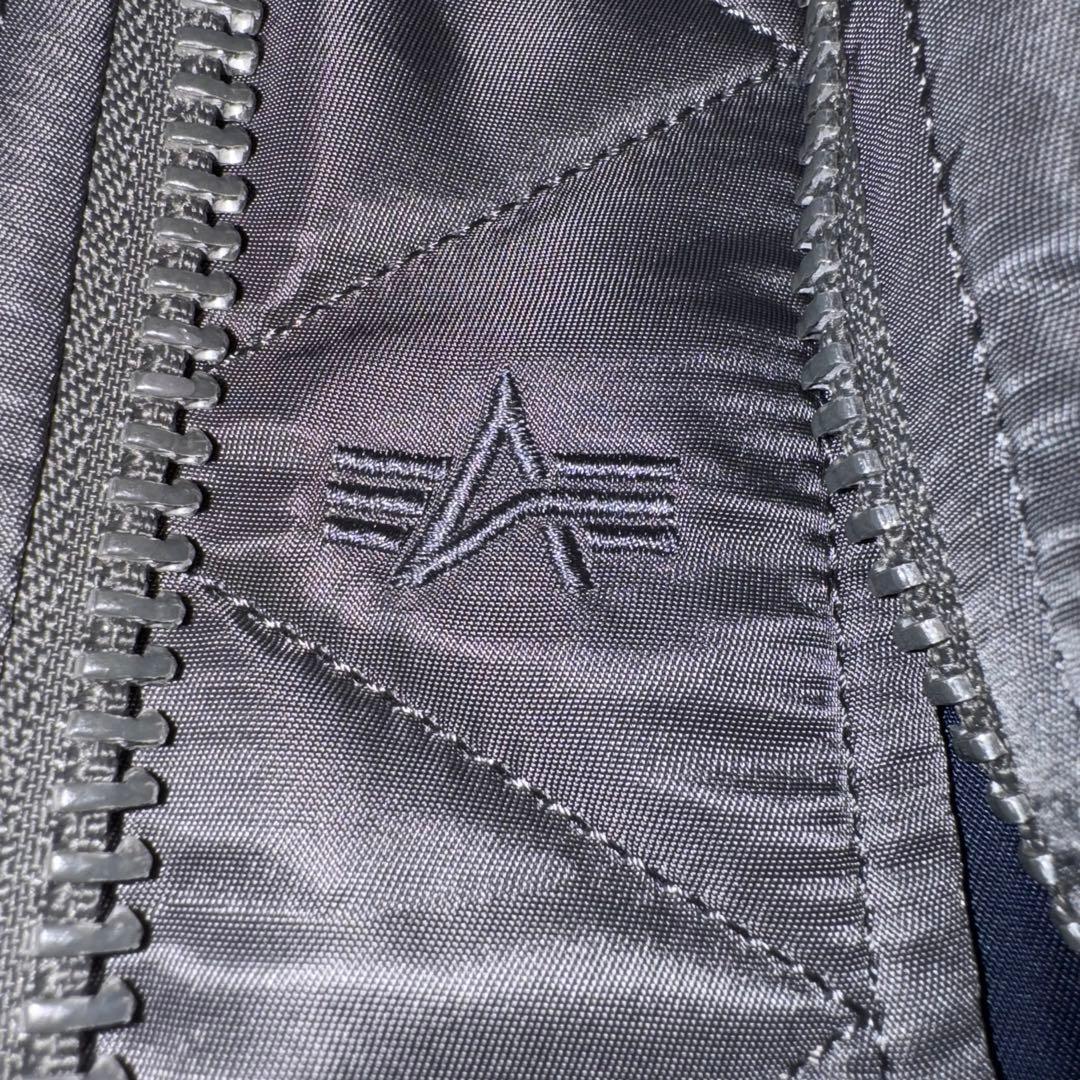 ALPHA INDUSTRIES アルファ MA-1 フライトジャケット S
