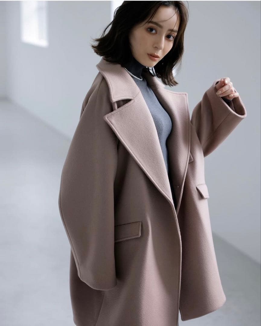 ayu anuans ／アニュアンス ミドルスケールコート