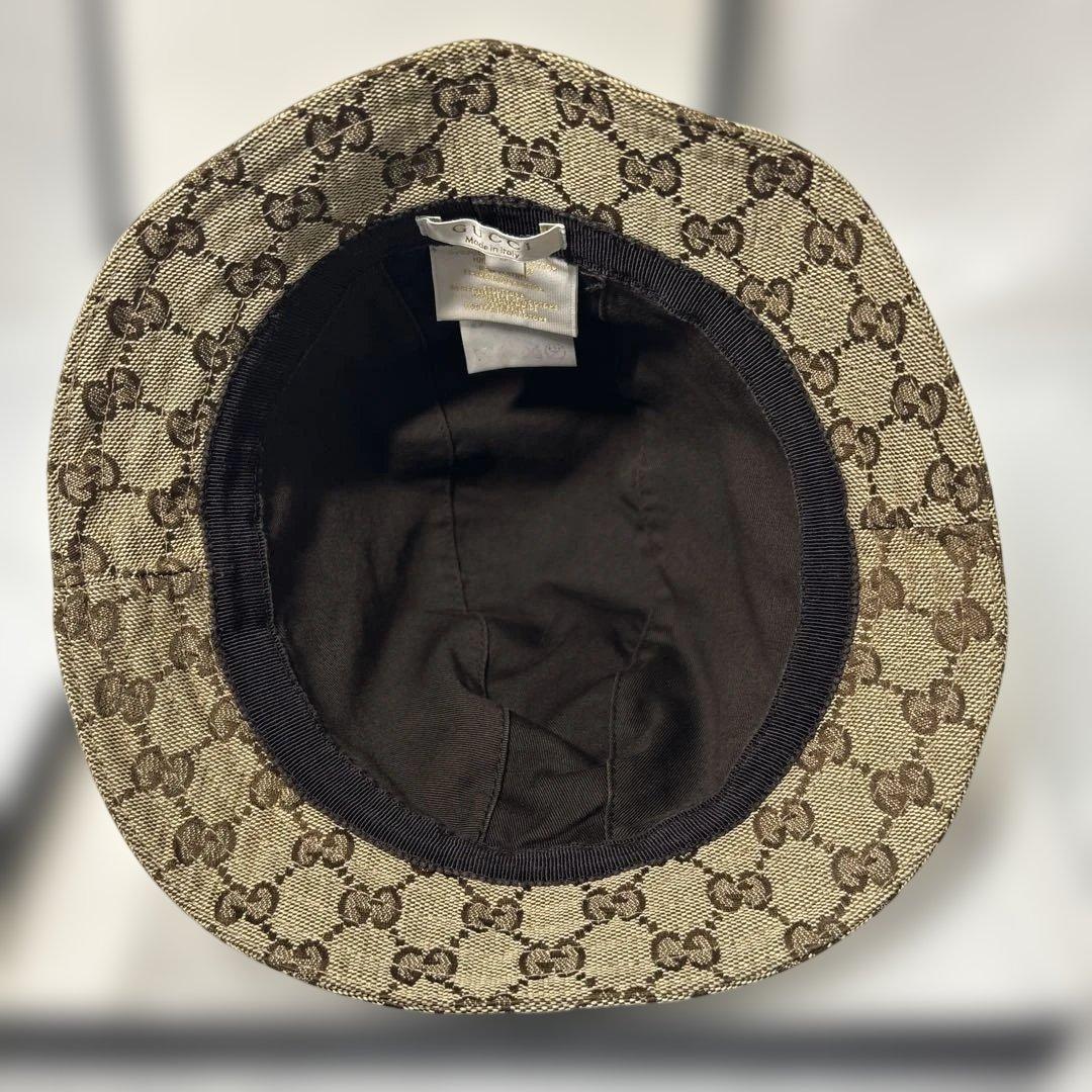 帽子 GUCCI 00's Sherry line GG bucket hat