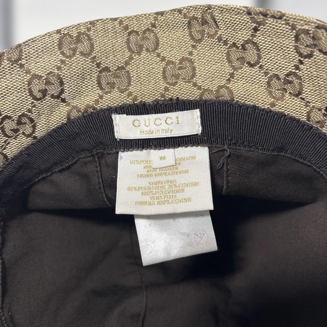 帽子 GUCCI 00's Sherry line GG bucket hat