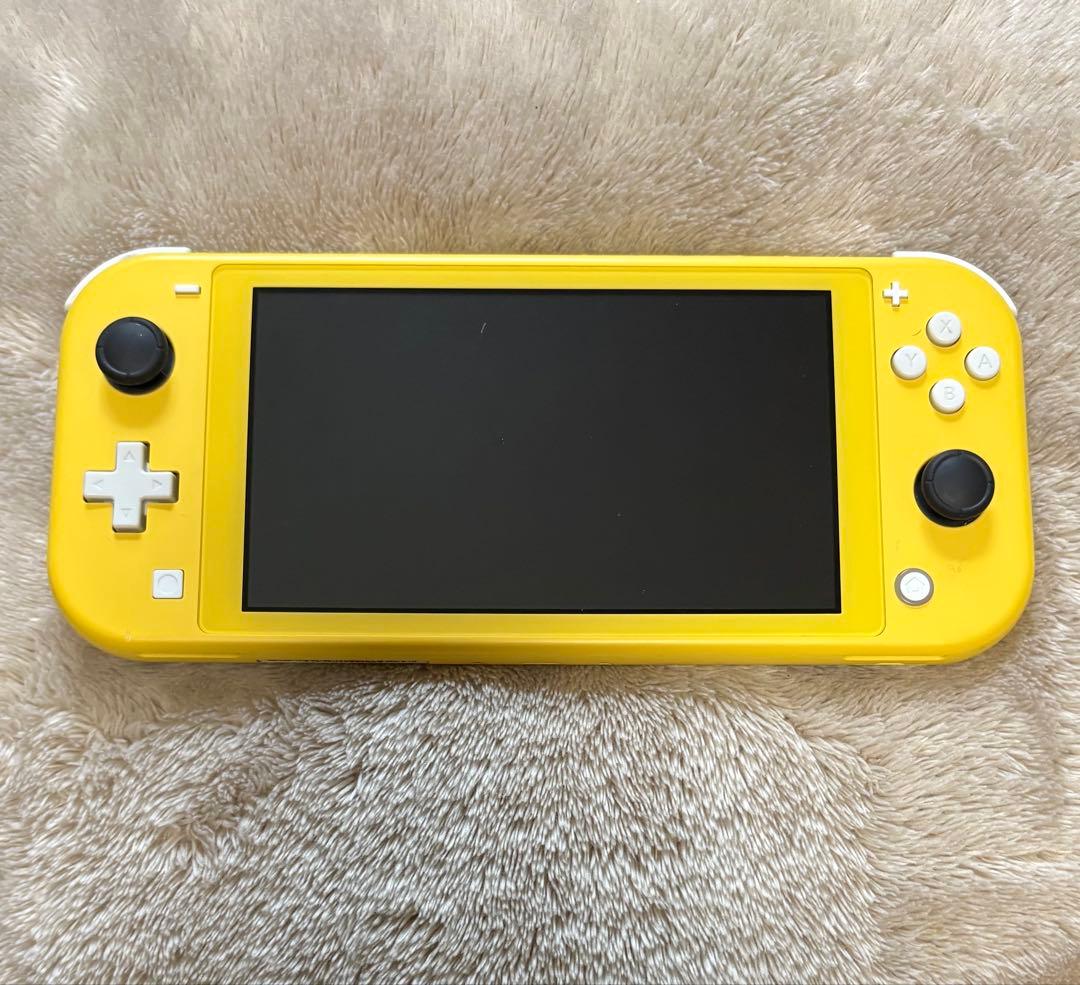 Nintendo Switch Lite イエロー スティック新品