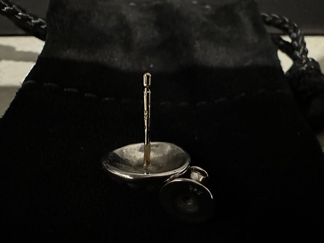 【新品】CHROME HEARTS クロムハーツ クロスボール スタッド ピアス